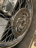 Front Spoke Wheel Harley Softail Wide Glide 2000^ 3/4 Dunlop rotor 2.15x21 OEM