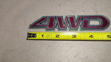 1988 Dodge Colt DL Wagon 4x4 4WD OEM Emblem Tailgate Nameplate Badge Vintage