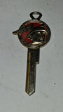 Vintage 1950s Signa-Craft Mercury Head Crest Key Blank Uncut Ford Ignition NOS