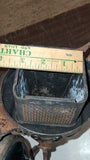 Vintage Adlake 4-Way Railroad Switch Lantern Red Blue Lenses Cast 1264 M 20.5"