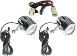 Custom Dynamics Chrome ProBEAM LED Fog Lamps Harley Trike Tri Glide 2001-2204