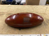 NFL Players Association Rosewood  Football Case Pen Hold Collectible Memorabilia