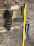 Piano Tuning Tools Gang Mute - Rubber Felt Mute Wedges Piano Notes Vintage Lot!