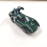 Vintage 1968 Mattel USA Hot Wheels Redlines Lola GT70 Green Enamel