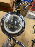 Harley Heritage Softail Spot Light Bar LED Passing Lamp Assy FLST Fatboy Turn Si