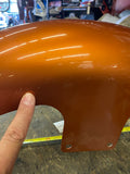 Custom Front Fender Amber Whiskey Harley Touring Street Road Glide 5 1/2" FLH