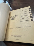 vintage AMF Harley-Davidson Factory Service Manual 59^69 ELECTRA GLIDE