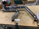 Vance Hines Shortshots Staggered Exhaust Pipes 2006 Harley Softail FXST Heritage