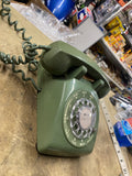 vintage Bell System Western Electric Model 500 Rotary Desk Telephone army avacad