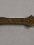 Vintage Overijssel Holland Souvenir Spoon Crowned Lion Coat of Arms Demitasse