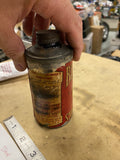 Black Silk Stove Polish Advertising Tin Can JL Prescott Vintage Collectible 40's