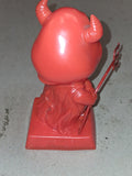 Lot of 2 Vtg W&R Berries Co Red Devil Plastic Figurines Horny Wicked 1971 1972 6