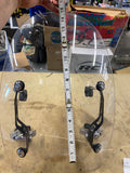 OEM Clear Motorcycle Windshield 14" Tall Mounting Hardware Detachable M8 Softail