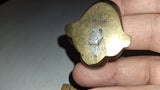 Vintage Solid Brass Miniature Duck Figurine Small Collectible Mid Century Decoy