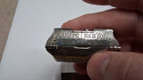 Antique Kampfe Bros Star Safety Razor Jewel Lather Catcher Case 2 Blades