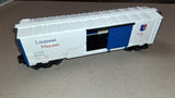 Vtg Mint Lionel O Louisiana Midland Boxcar 6-9444 Blue Door Freight Train NIB