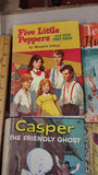 Vintage Childrens Book Game Lot 1940s 1960s Little Golden Books Humpty Dumpty