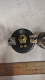 Lot of 4 Vintage U.S. Gauge USG Pressure Gauges 60 600 3000 4000 PSI Steampunk