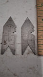 Vintage Lot 2 Brown & Sharpe 650 Center Gauges Sharp V & American Nat Thread