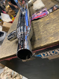 Cobra Mufflers Honda Goldwing GL1100 Turn downs Exhaust shipping damage Chrome