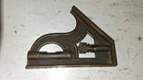 Vintage L.S. Starrett No. 94 Combination Square 12 Inch Ruler Cast Iron USA