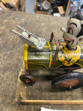 Vintage Marx Jolly Joe Army Car Jeep Tin Wind-Up Toy Collectible Retro 1950s