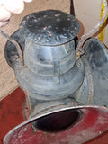 Vintage Handlan 3-Way Railroad Switch Lamp Body Lenses Visors Parts Salvage