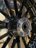 Black Roulette Front Wheel  Harley Touring 3.5x19 OEM Street Road glide FLH Ultr