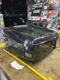 Black Motorcycle Touring Trunk Luggage Case Tour Pak Harley Police Bike FLH Glid