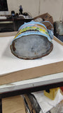 Vintage P&LE RR Folk Art Hand Painted Long Spout Railroad Engineer Oil Can