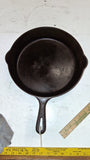 Vintage Griswold No 10 Cast Iron Skillet Large Block Logo Erie PA 716 Antique