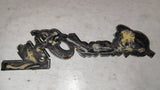 1978-1987 Pontiac Grand Prix Trunk Lid Script Emblem Badge OEM
