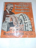 1922 Montgomery Ward Riverside Tires Bargain Book Catalog Vintage Auto Ephemera