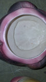 Rare 1950s American Bisque Ceramic Chick Cookie Jar Plaid Jacket Beret Mint USA