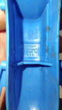 1960s Processed Plastic Co Blue Indy Race Car Toy No 7 Aurora ILL USA