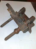 Antique A Howland NY No 88 Wood Screw Arm Plow Plane Primitive Repair Decor Tool