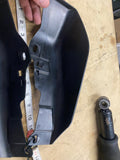 Harley OEM  mid-frame air deflector covers 2009^ Touring Flh Street Road Glide