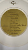 Vintage Gino Ruggeri Alabaster Rigoletto Plate La Scala Volteradici