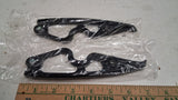 Harley Davidson Black Rear Fender Strut Saddlebag Support Inserts 90200547 NOS