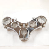 Chrome Top Triple Tree Harley Sportster 883 1200 Dyna FXR 39mm 1988-2003 FXD