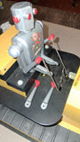 1954 Saunders Marvelous Mike Electromatic Tractor Robot Toy 1000 Needs Repair