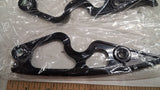 Harley Davidson Black Rear Fender Strut Saddlebag Support Inserts 90200547 NOS