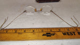 Vintage 1942 Rimless Eyeglasses 1/10 12K GF Gold Filled Steampunk Case