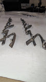 1963 Ford Falcon Script Emblem Pair Left Right OEM C3DB-62291A36-A / B