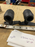 SPRINGER fORK CUSTOM FRONT FENDER MOUNTS HARLEY CHOPPER BLACK 0-6" DNA