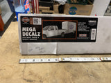 Harley Mega Vinyl Decal Decalz Sticker 29x 7 Trailer Truck Garage door Man cave