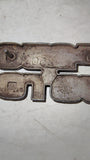 1977-1979 Ford F250 Custom Cowl Fender Emblem OEM D7TB-16702-FWC D7TZ-16720-P