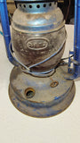 Vintage Dietz No 1 Little Wizard Blue Kerosene Lantern Hong Kong