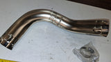 Paughco Chrome Rear Exhaust Pipe Heat Shield 435G Harley 80-Up FLT Touring NOS