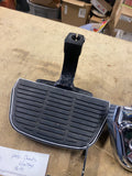 Harley OEM Rear Floorboards Heritage Softail Passenger Boards Chrome covers Flip